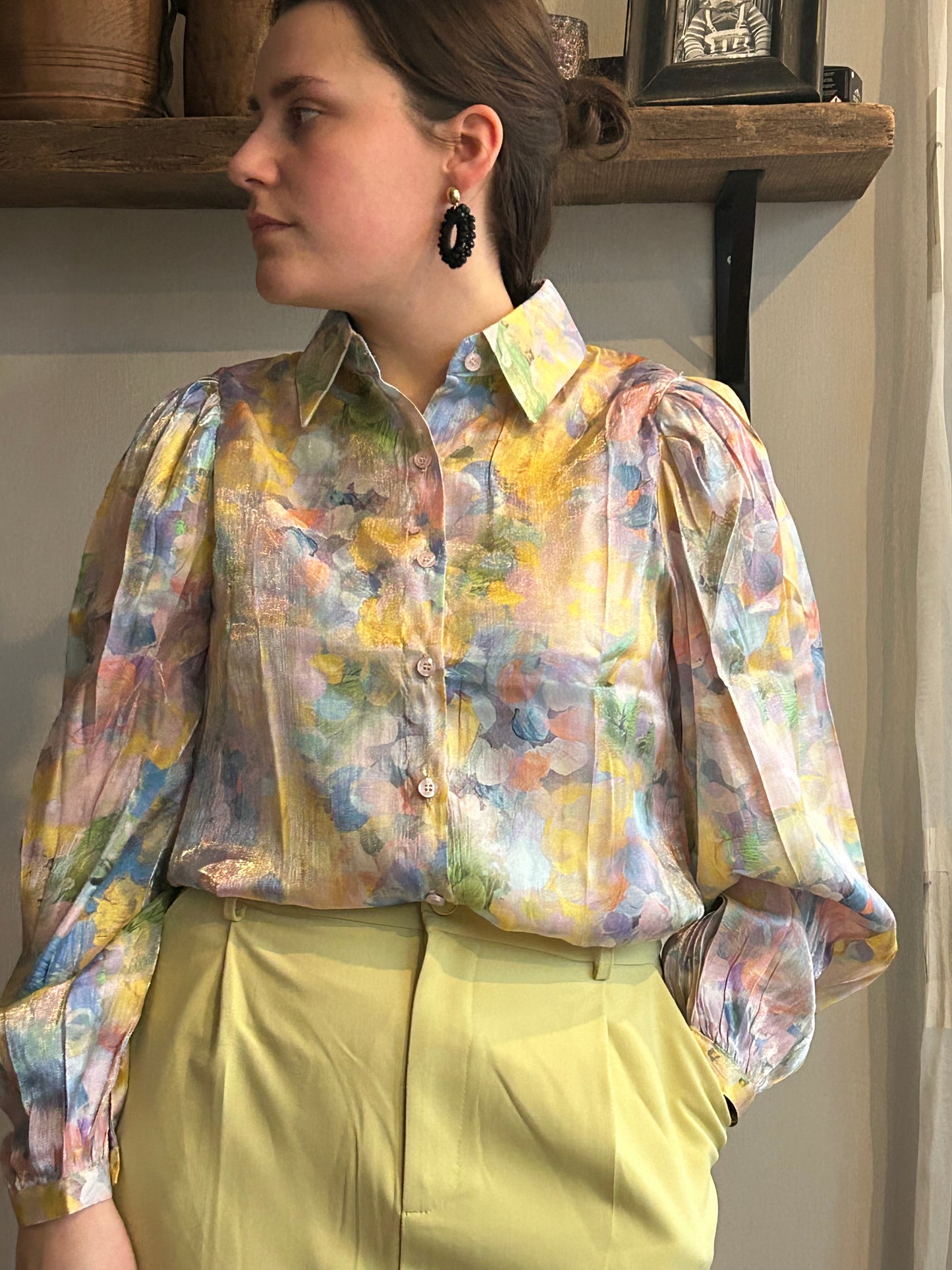 Blouse lime