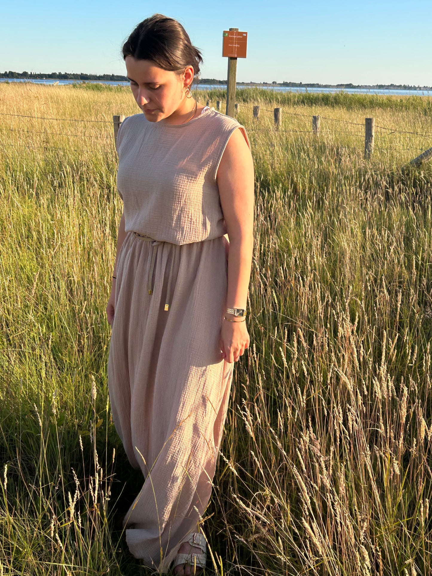 Setje beige