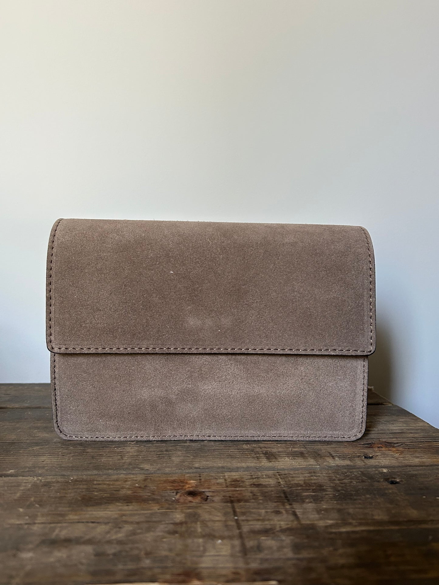 Suède tas taupe