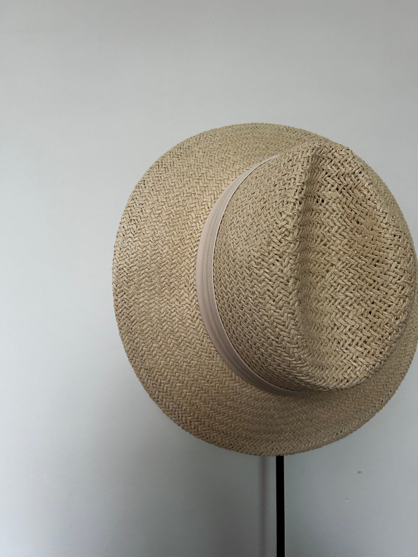Hoed beige band