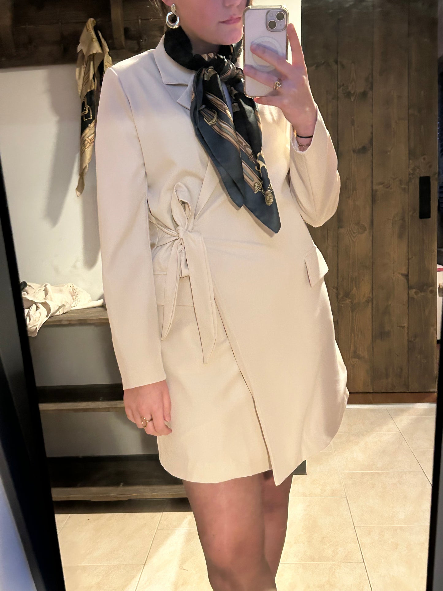 Blazerjurk beige