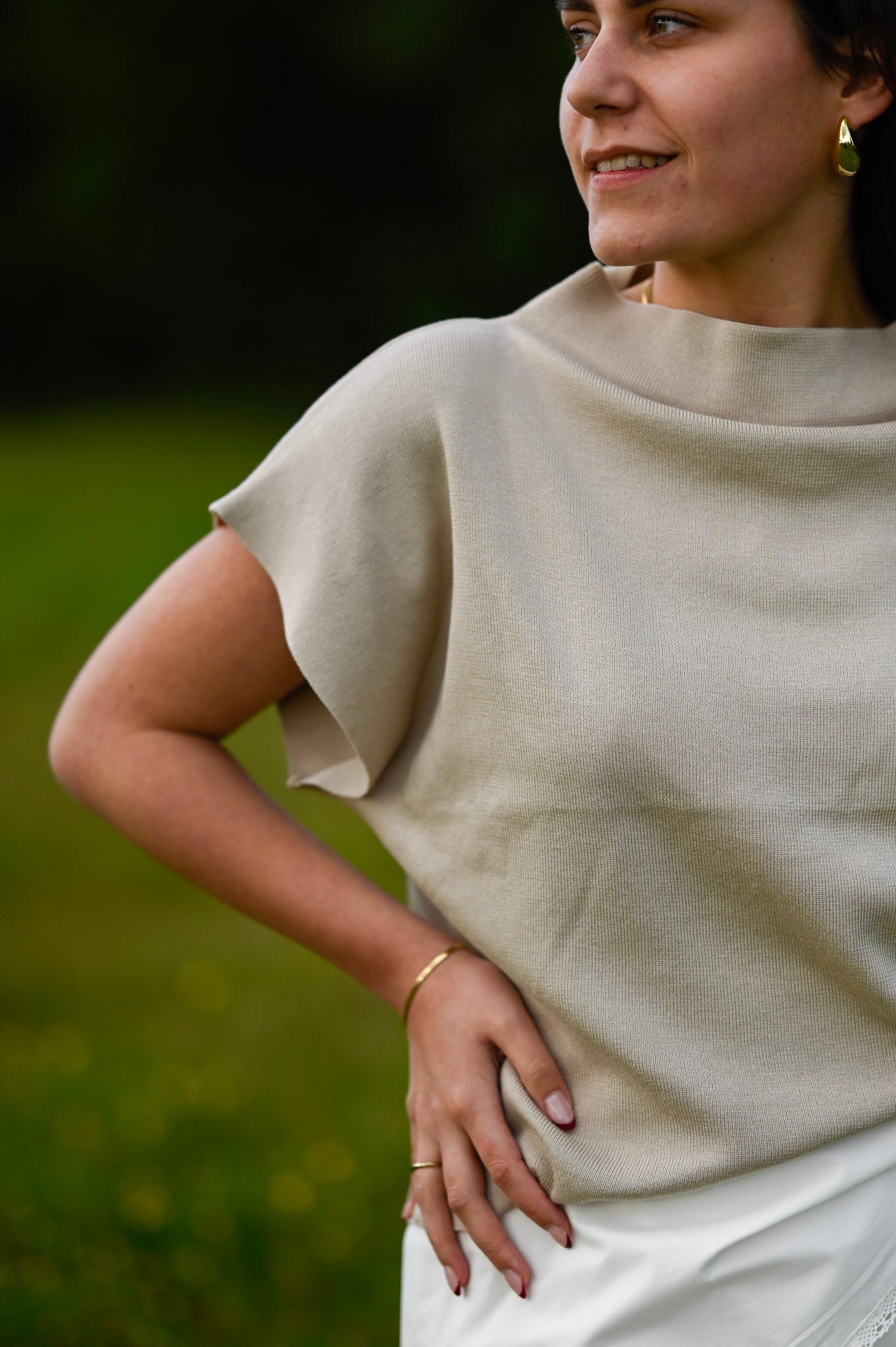 Lucce top taupe