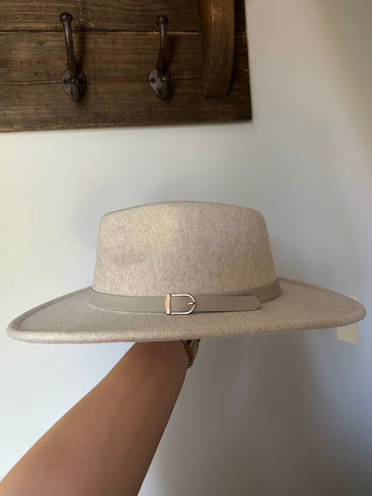 Hoed beige