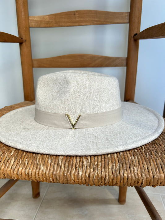 Hoed beige