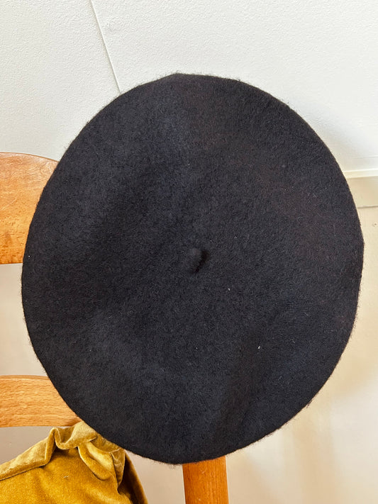 Baret zwart