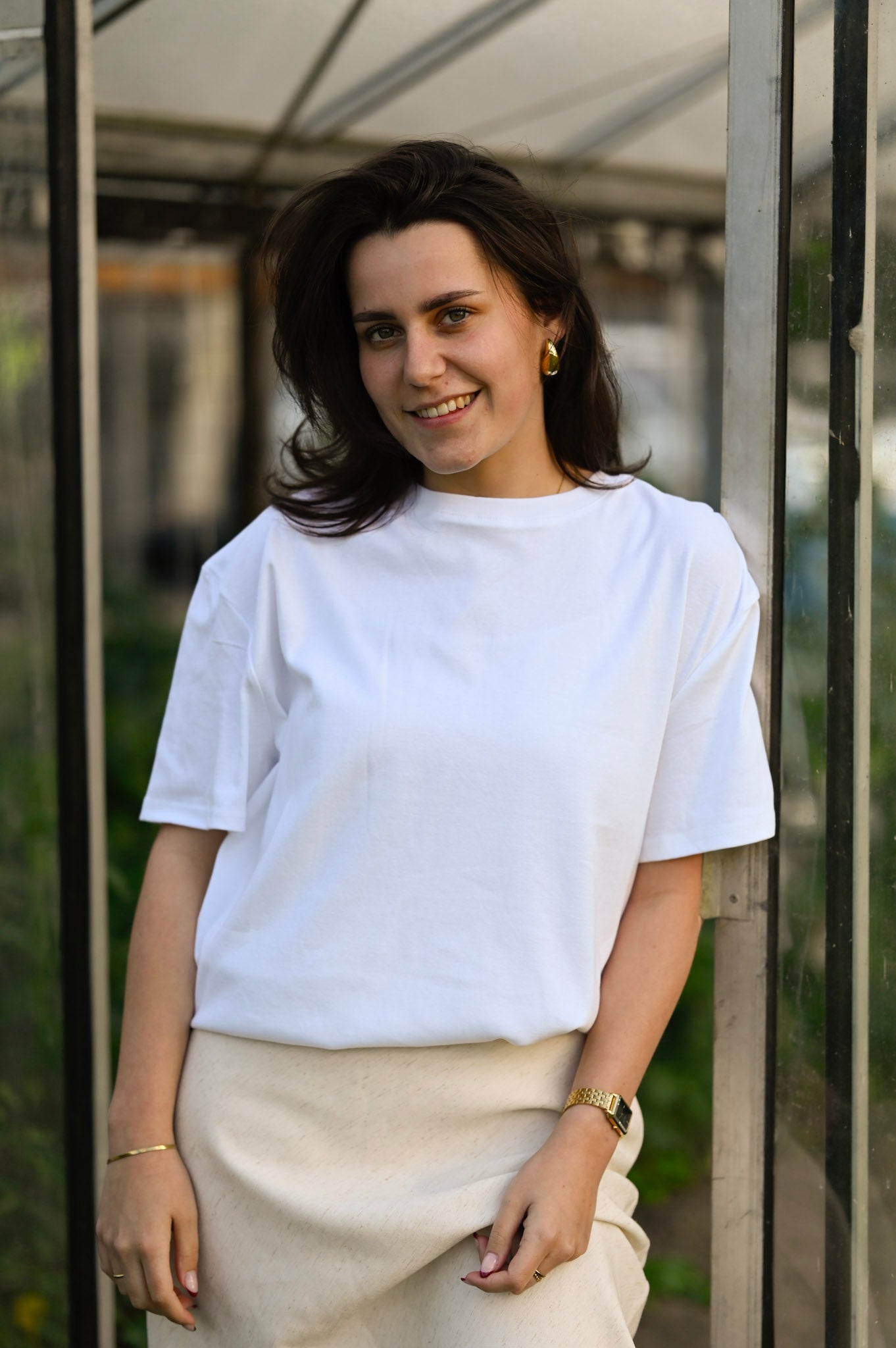 Shirt jam white