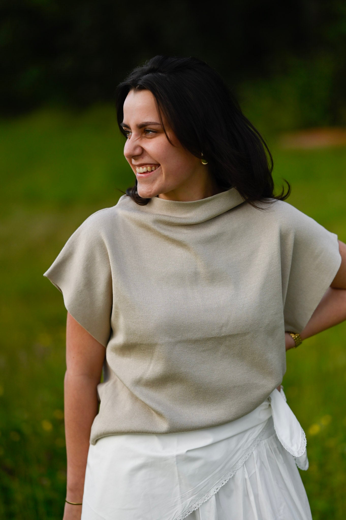 Lucce top taupe
