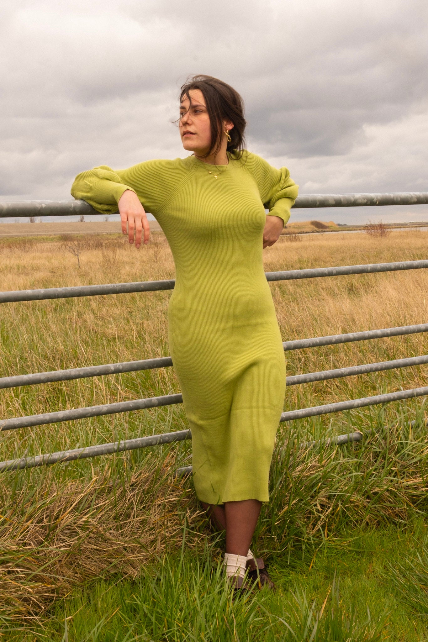 Bodycon jurk groen