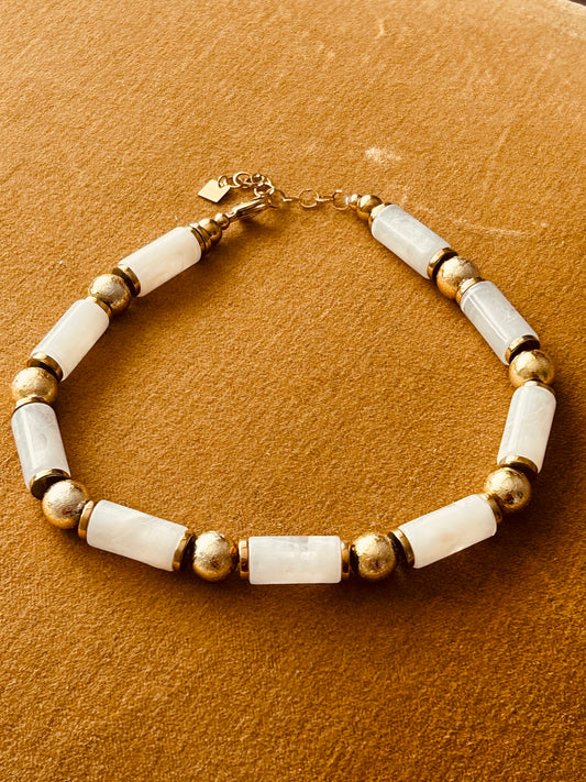 Statement ketting wit