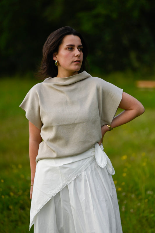 Lucce top taupe