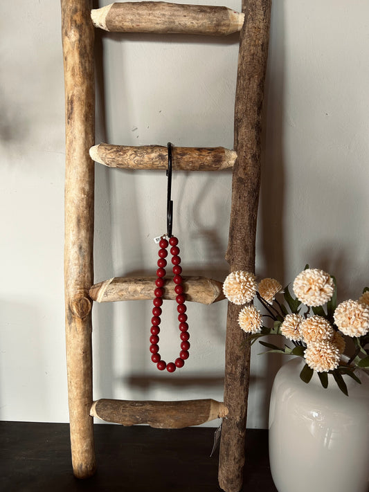 Kralenketting rood