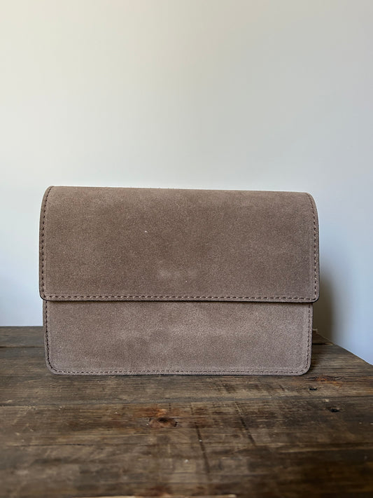 Suède tas taupe