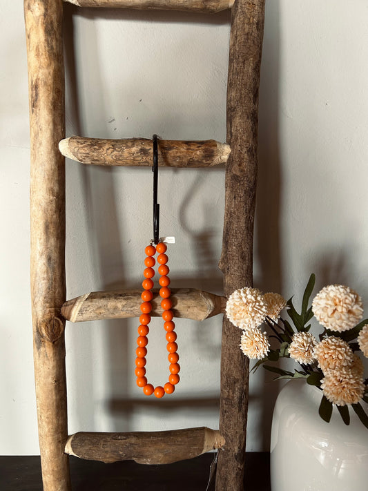 Kralenketting oranje